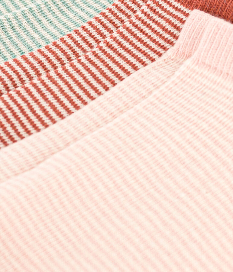 3er-Set Kindersocken mit Ringelstreifen variante 1