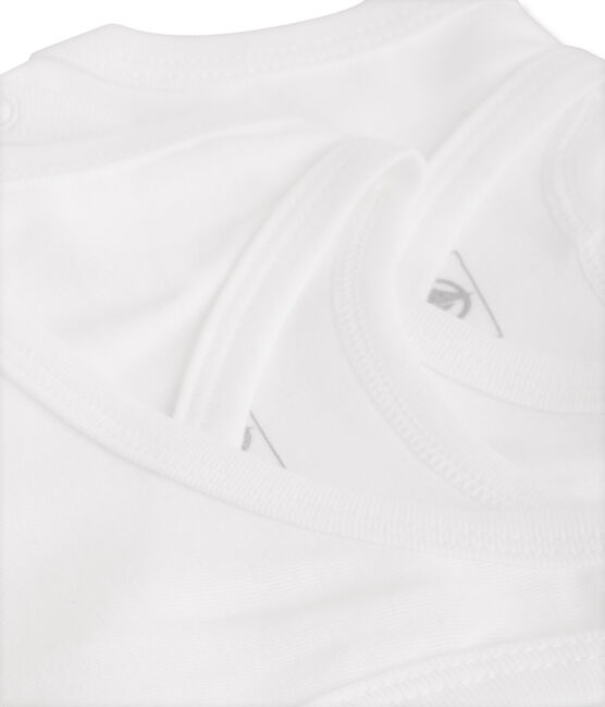 Duo ärmellose Neugeborenen-Baby-Bodys Unisex lot .
