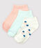 3er-Set Kindersocken für Mädchen variante 2