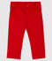 Babyhose aus Samt. rot TERKUIT