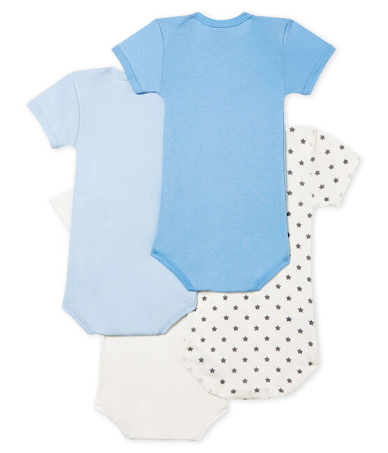4er-Set kurzärmelige Baby-Bodys für babyjungen variante 1