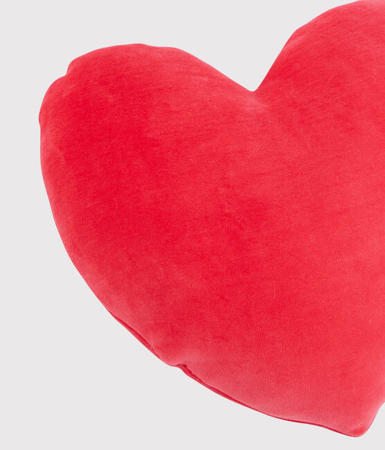 Herz-Kissen aus Samt rot TERKUIT