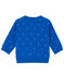 Cardigan bébé garçon en tubique blau DELFT/weiss LAIT