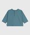 Langärmeliges Baby-T-Shirt aus Baumwolle mit Katzenmotiv GOBELIN