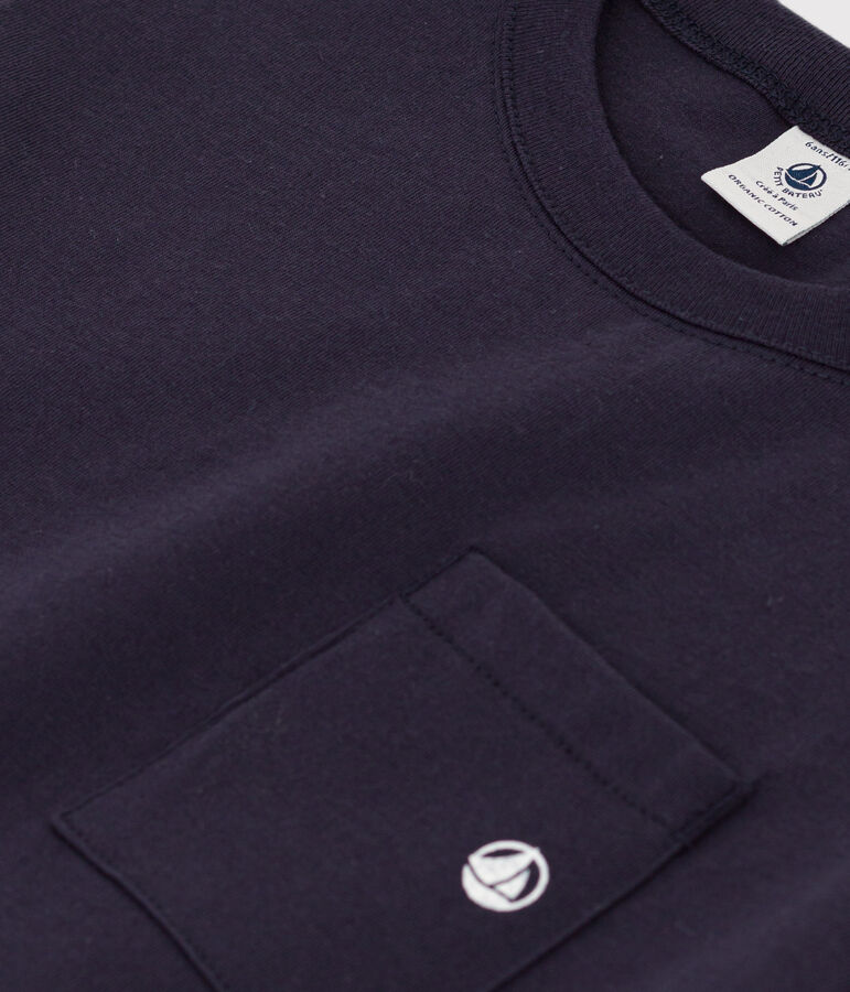 Kurz&auml;rmeliges T-Shirt f&uuml;r Jungen blau