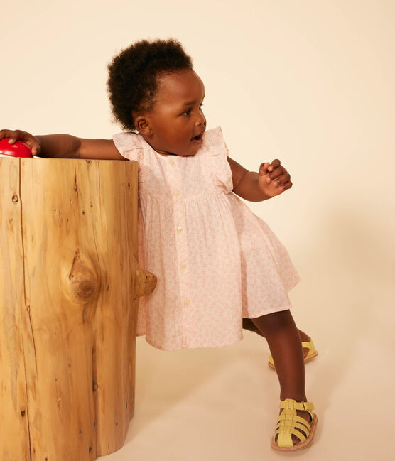 Kurzärmeliges Babykleid mit Bloomers aus Musselin AVALANCHE/ PANTY
