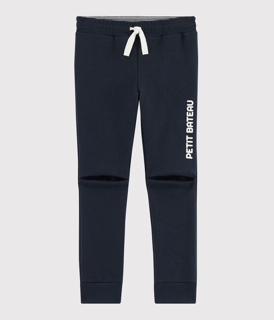 Kinder-Sporthose für Jungen blau SMOKING