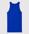 Tanktop aus Baumwolle für Damen blau SURF