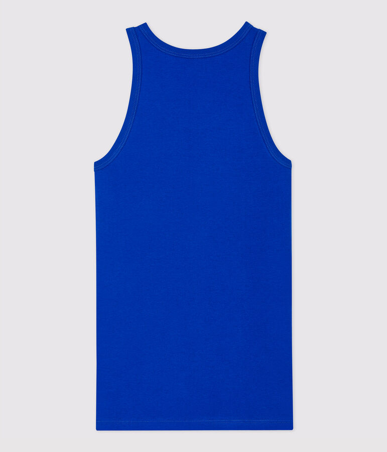 Tanktop aus Baumwolle f&uuml;r Damen blau