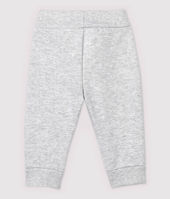 Baby-Hose aus Molton, Mädchen/Jungen grau POUSSIERE CHINE