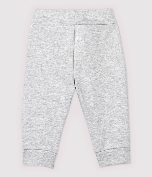 Baby-Hose aus Molton, M&auml;dchen/Jungen grau