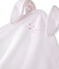 Baby-Kuschelhäsch rosa VIENNE/weiss ECUME