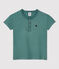 Kurzärmeliges T-Shirt für Mädchen und Jungen grün BRUT
