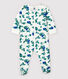 Baby-Strampler aus Double-Face-Jersey mit Katzen-Motiv