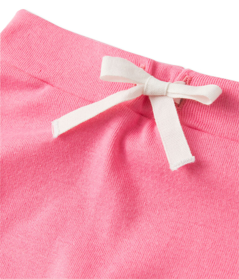 Set aus Baby-M&auml;dchen-Shorts und T-Shirt orange/rosa