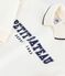 Kinder-Sweatshirt aus bedruckter Baumwolle naturfarben MILK