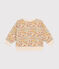 Baby-Cardigan aus gestepptem Doppeljersey weiss AVALANCHE/ MULTICO