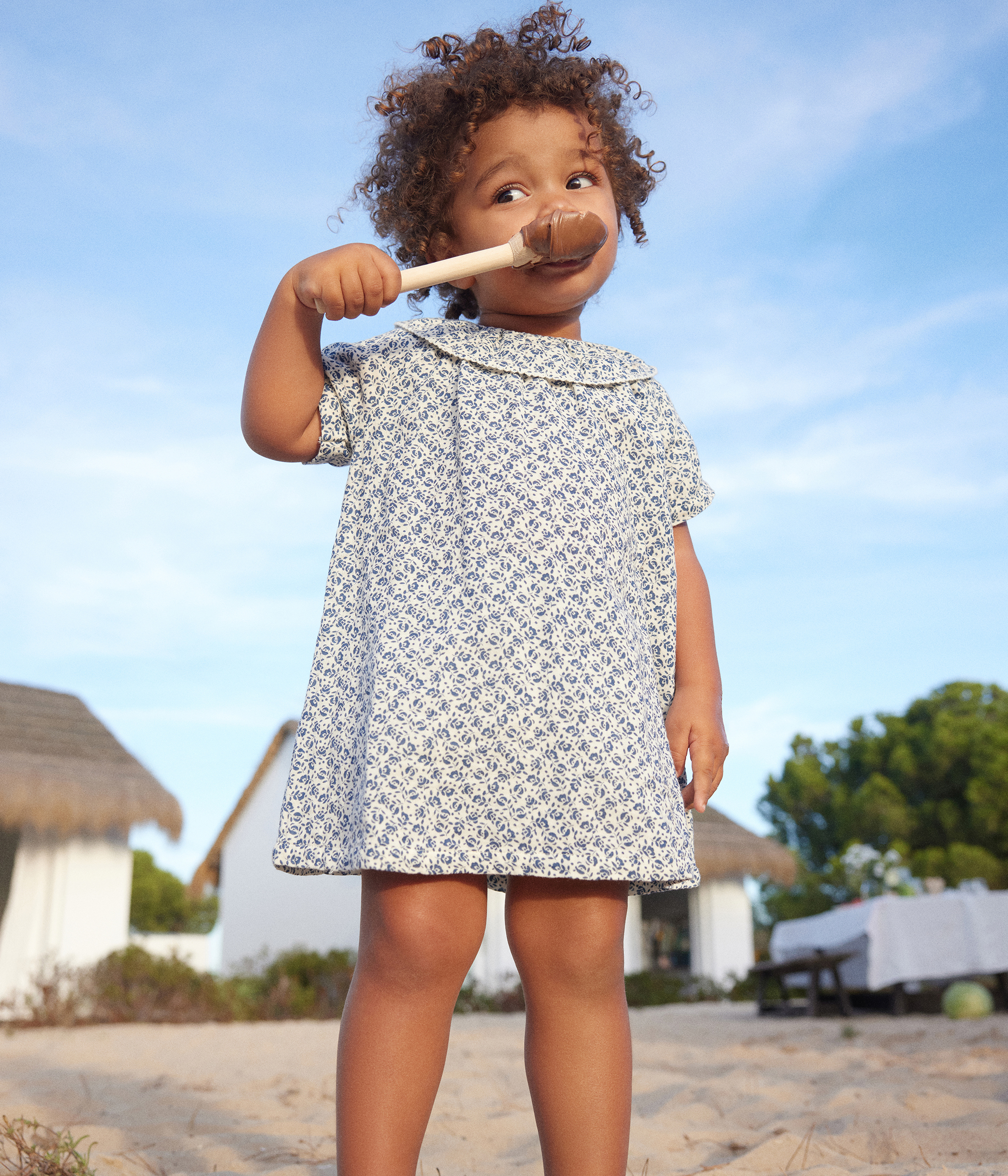 Petit Bateau Mädchenkleid Kurzarm – Klassisches Baumwollkleid Aus Frankreich