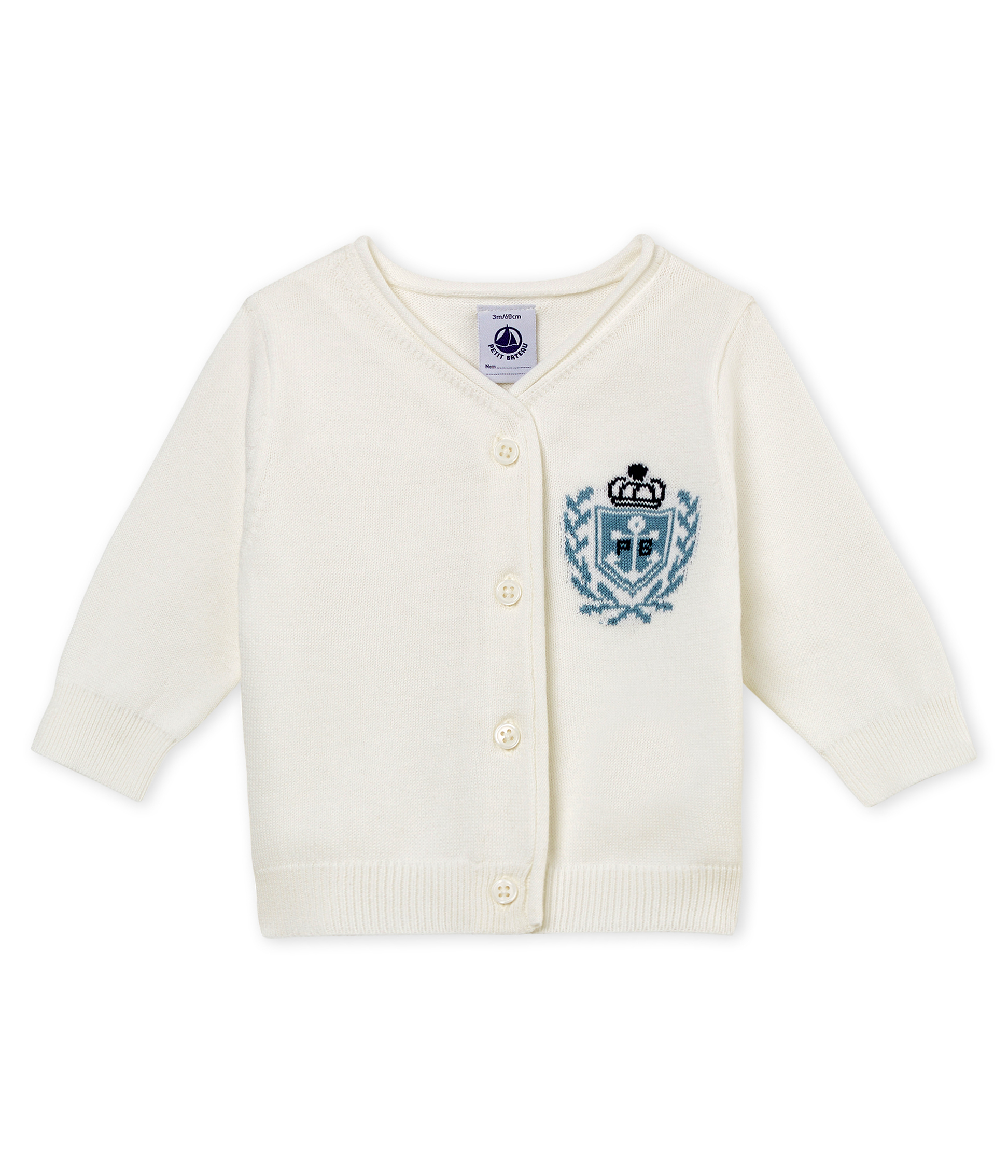 Baby-cardigan aus baumwolle jungen