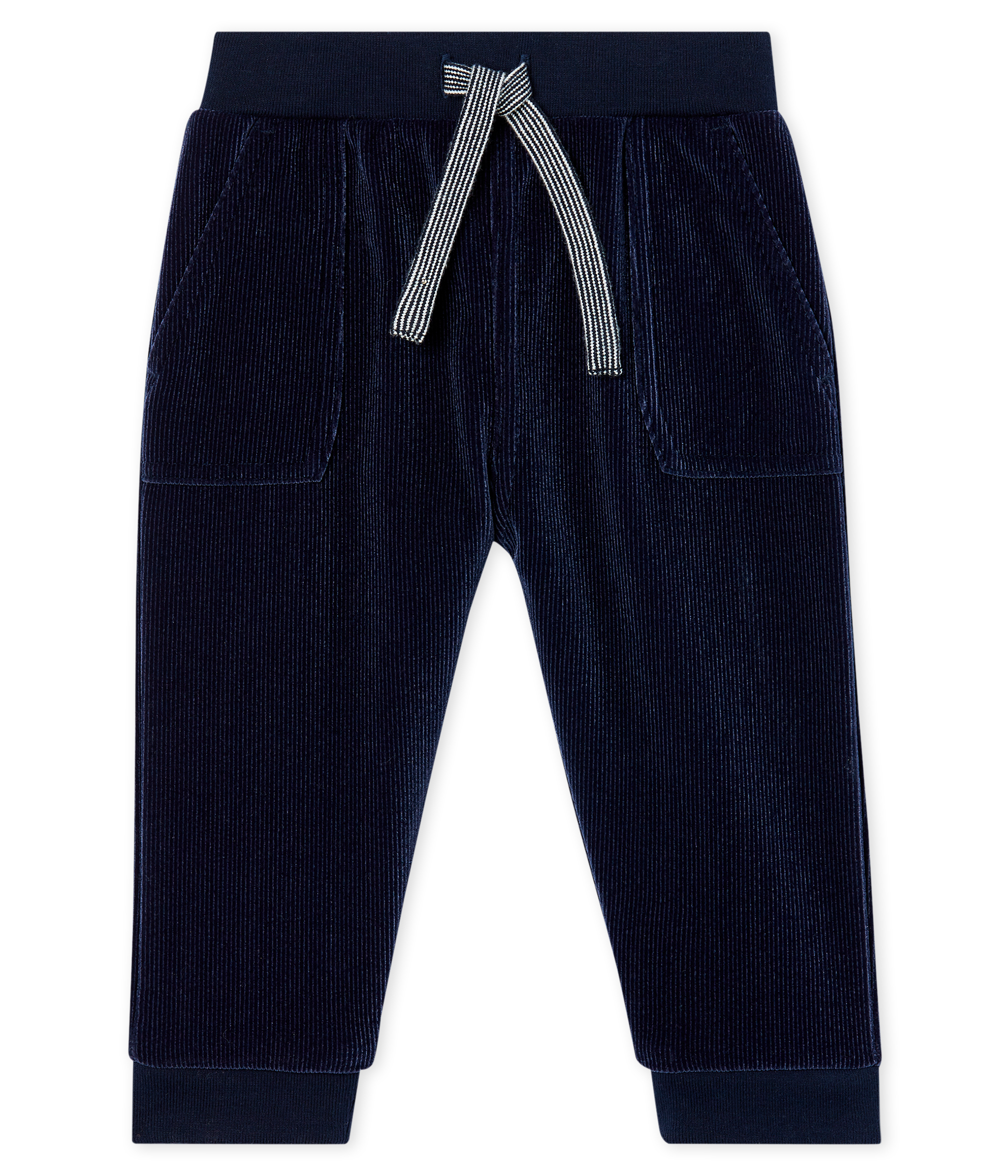 Babyhose aus geripptem Samtstrick für Jungen
