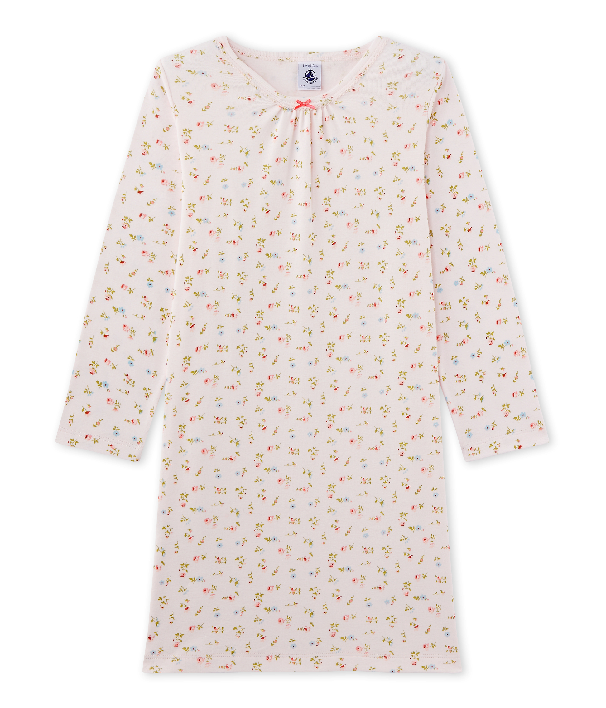 Chemise de nuit fille à imprimé petites fleurs VIENNE/MULTICO | Petit ...