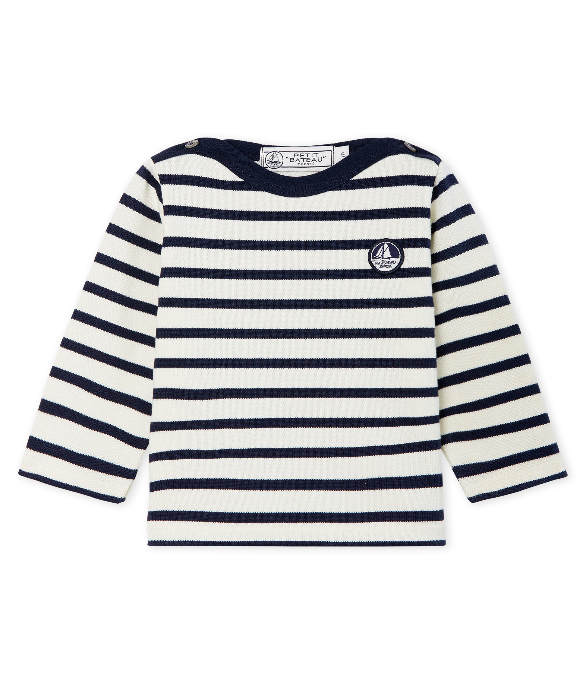 Ikonisches Baby-Streifenshirt unisex