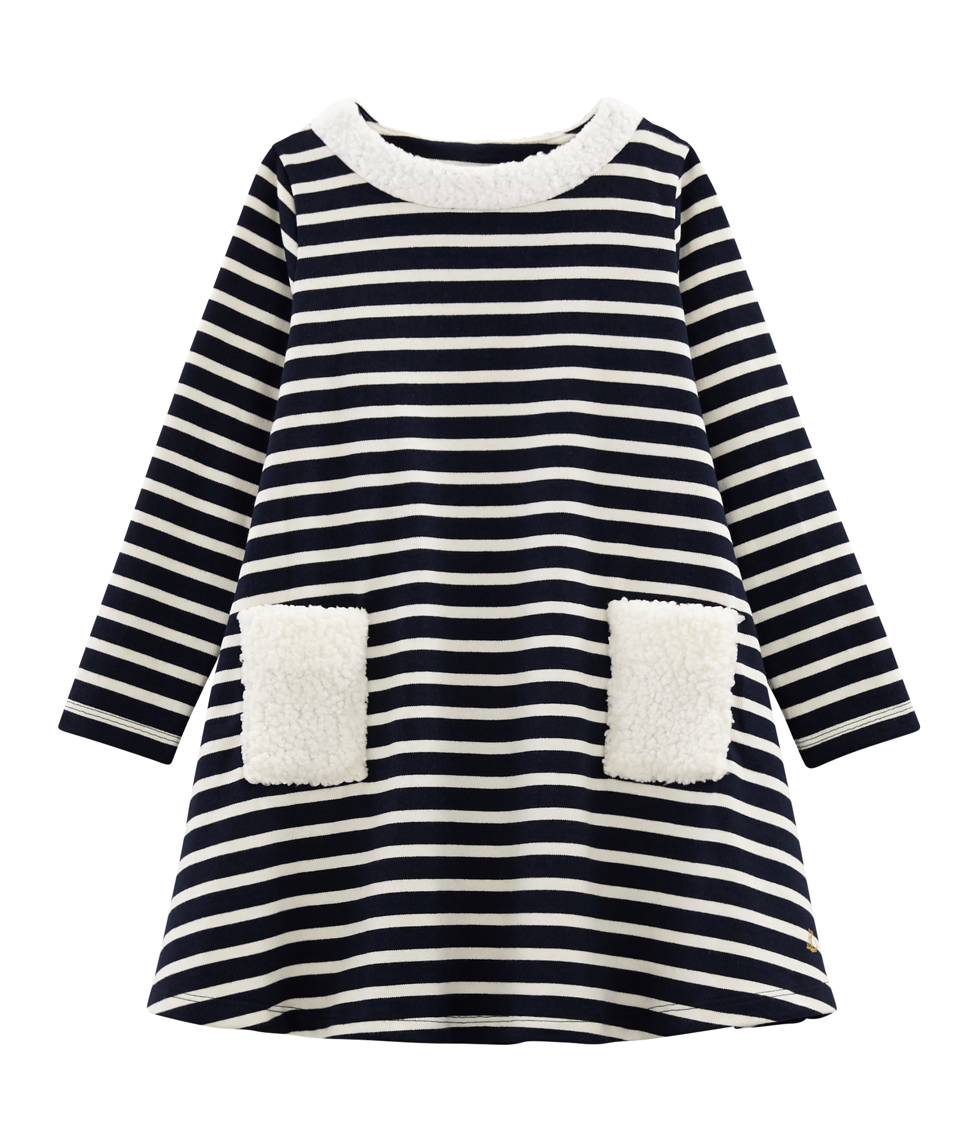 Langärmeliges Kinderkleid für Mädchen
