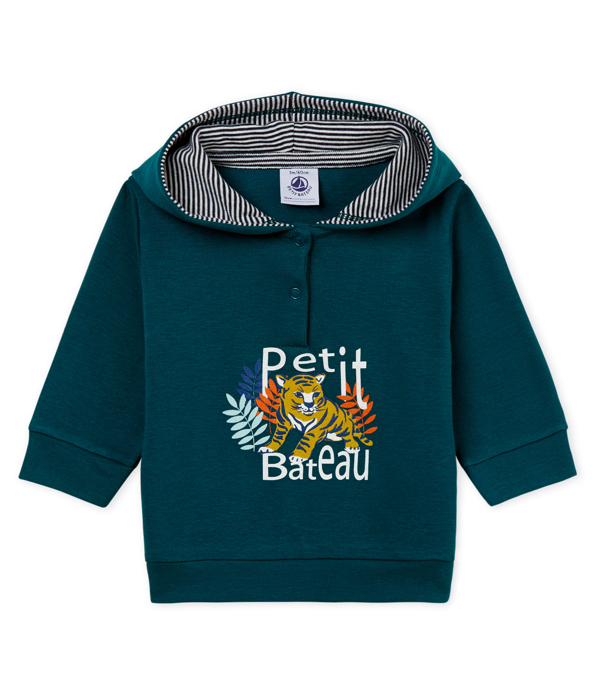 Leichtes baby-kapuzenSweatshirt jungen