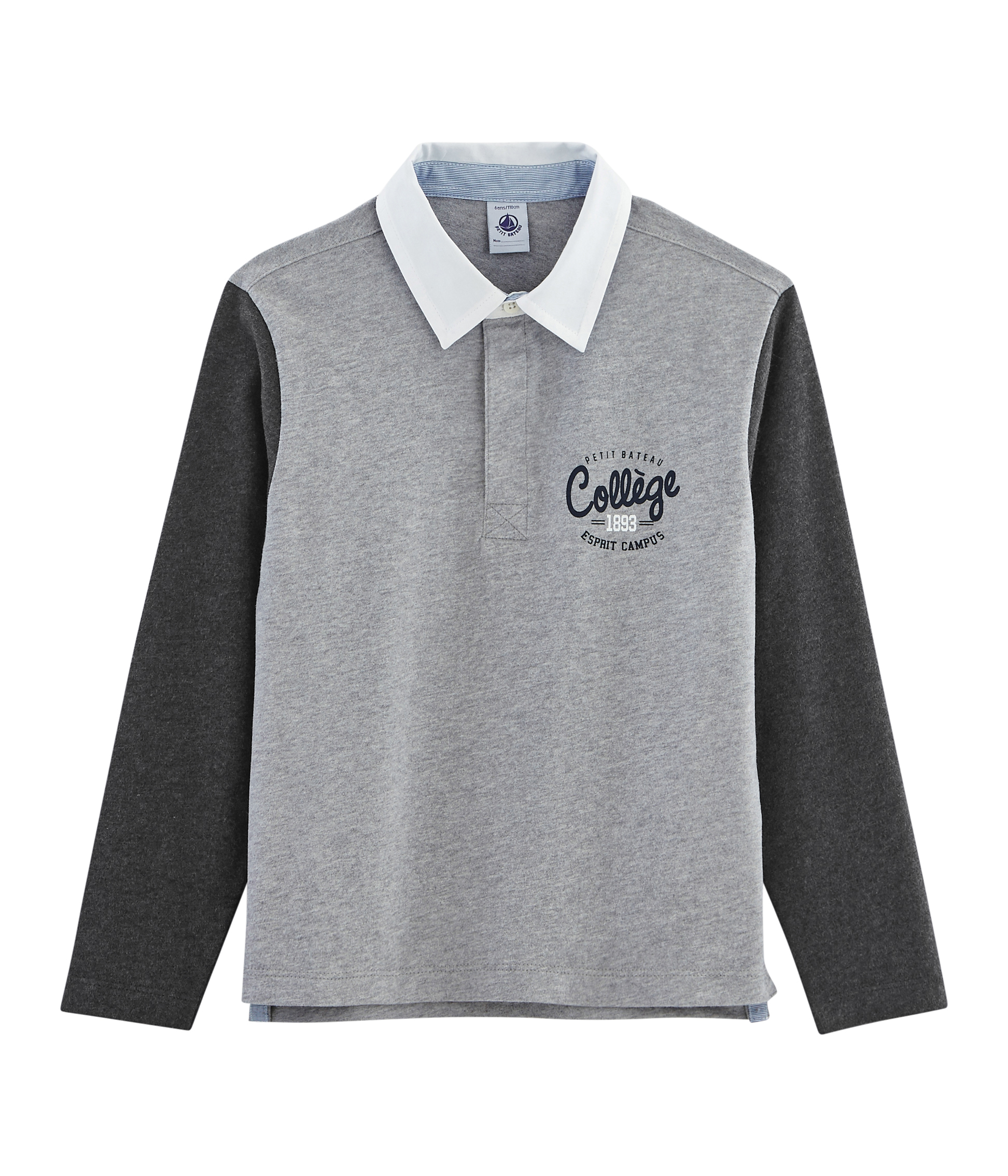 Rugby-Poloshirt für Jungen