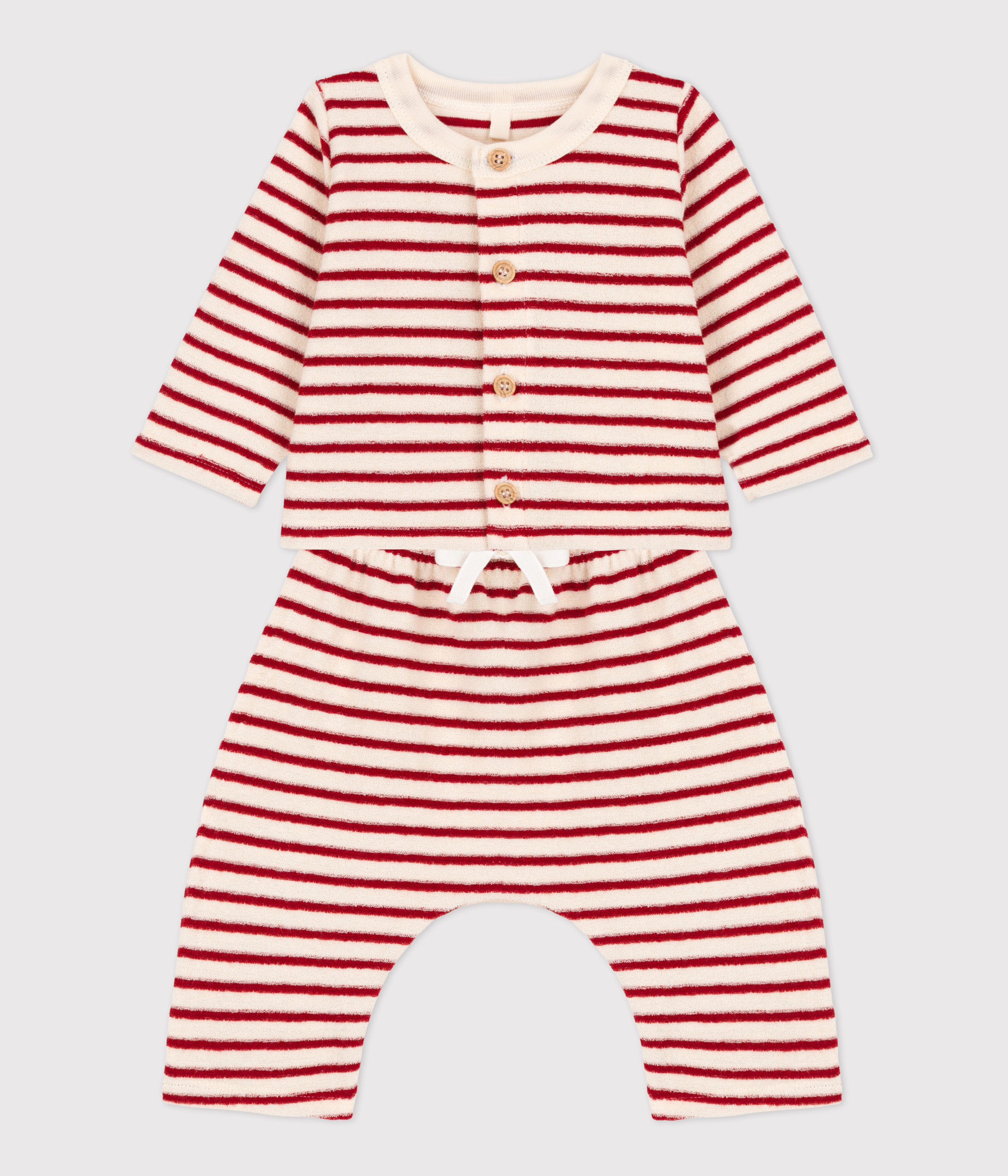 Baby Body Petit Bateau Baby-Mädchen Langarm-Body 3er Pack - Aus 100% Baumwolle Body Baby Mädchen