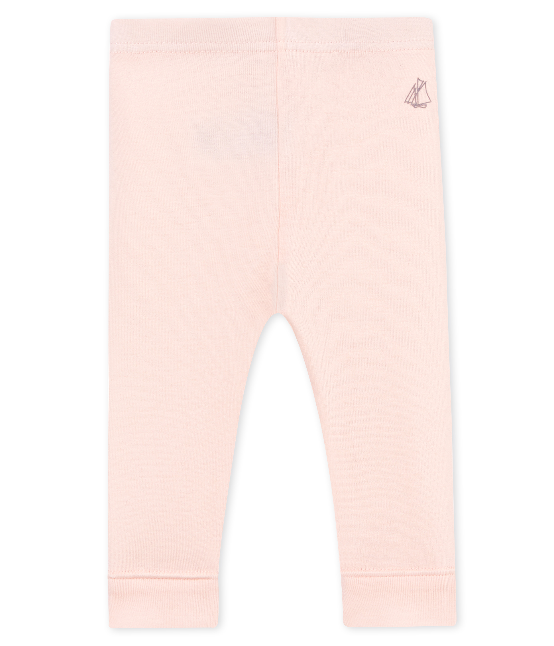 Einfarbige baby-legging mädchen