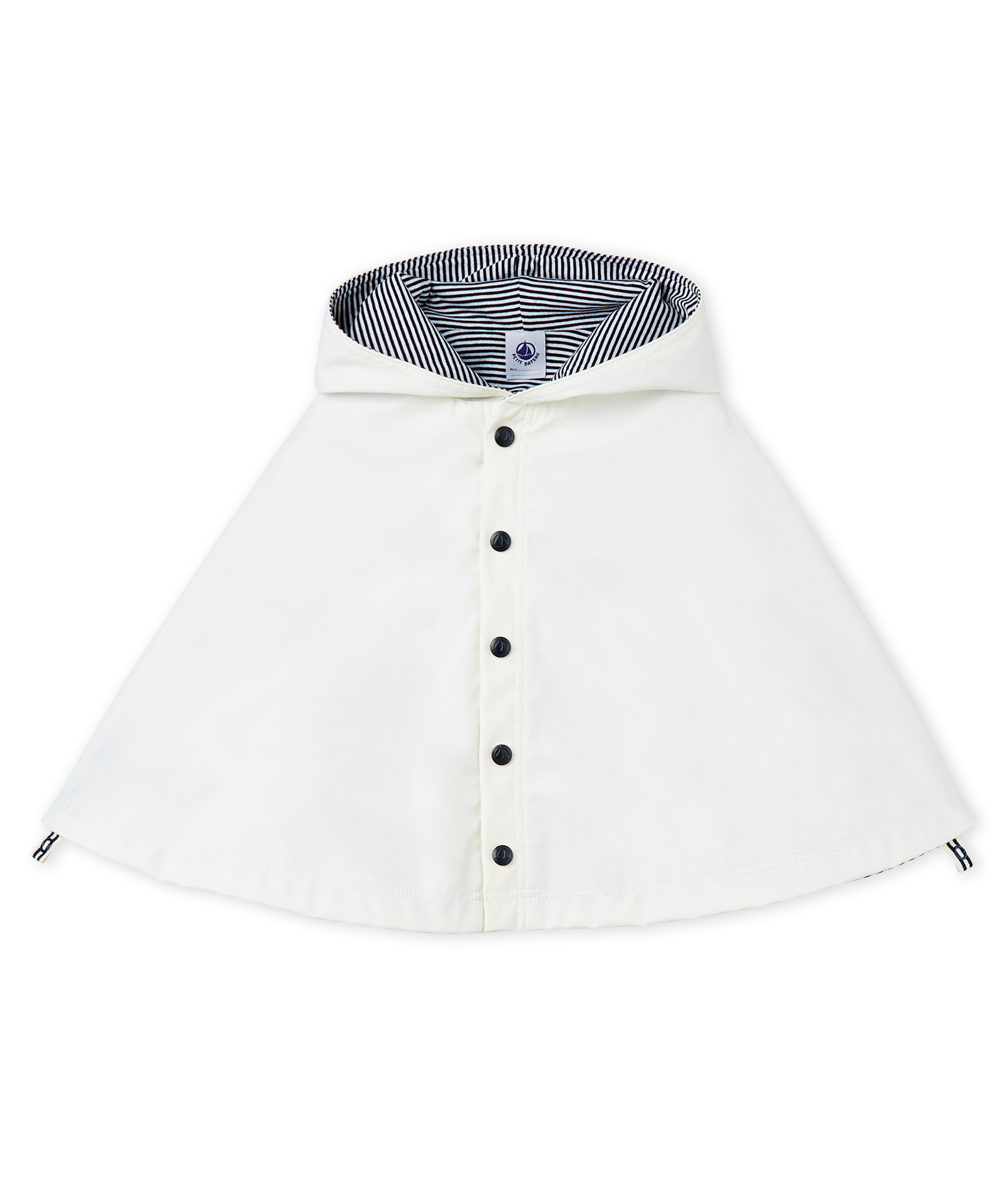 Einfarbiges baby-regencape unisex