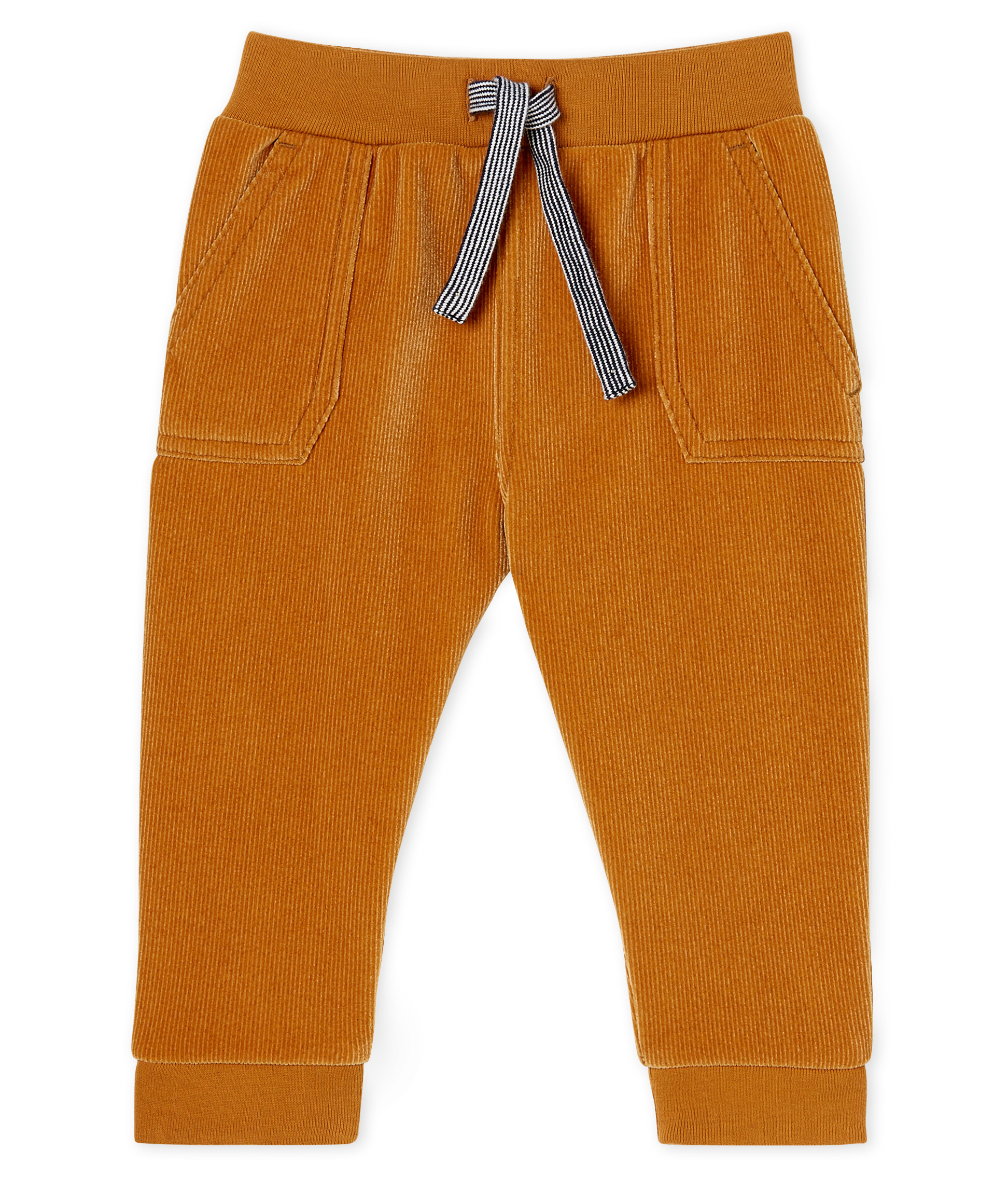 Babyhose aus geripptem Samtstrick für Jungen