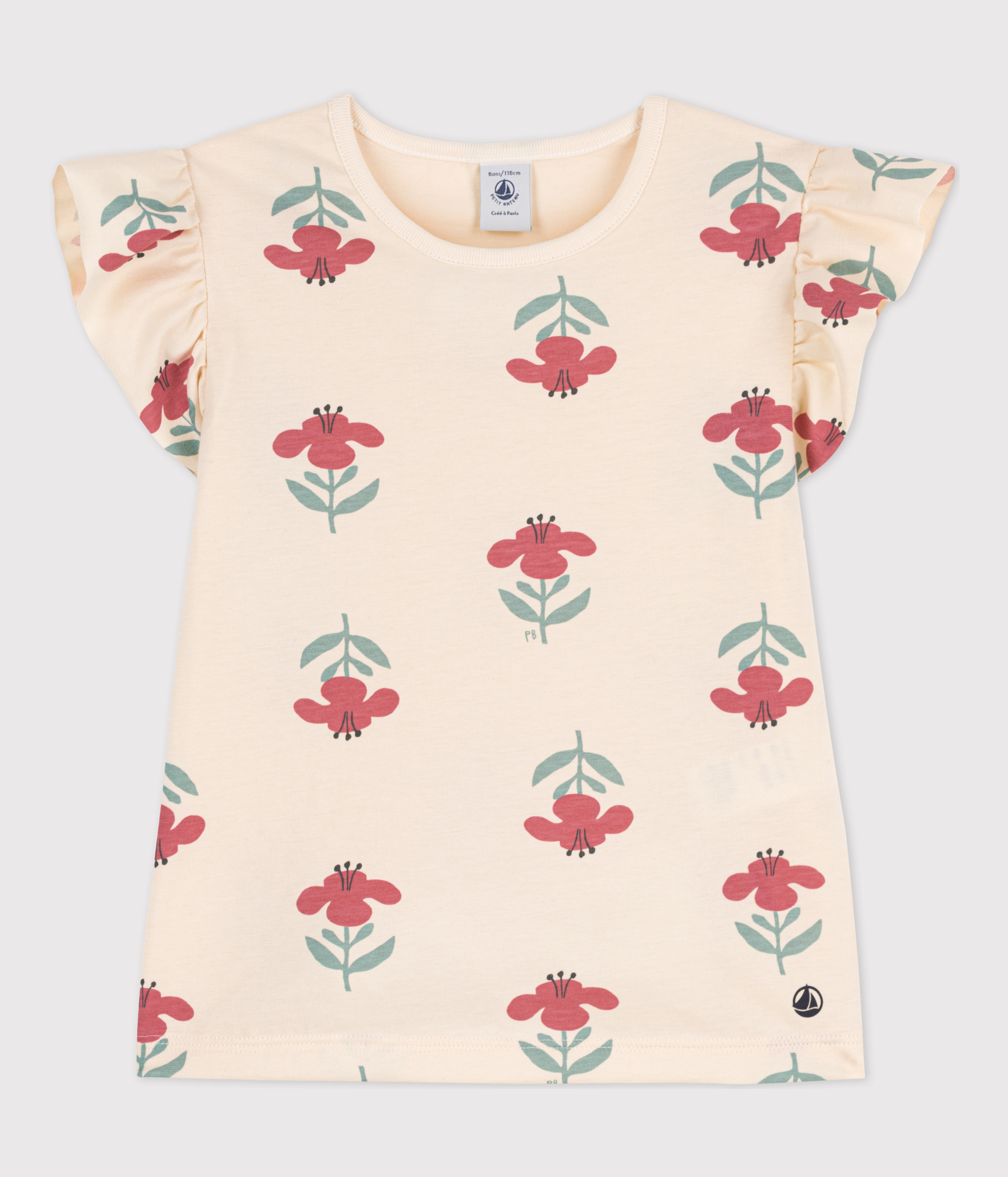 Petit Bateau Baby-Lätzchen Aus Bio-Baumwolle – Rippenstrick, OEKO-TEX Zertifiziert