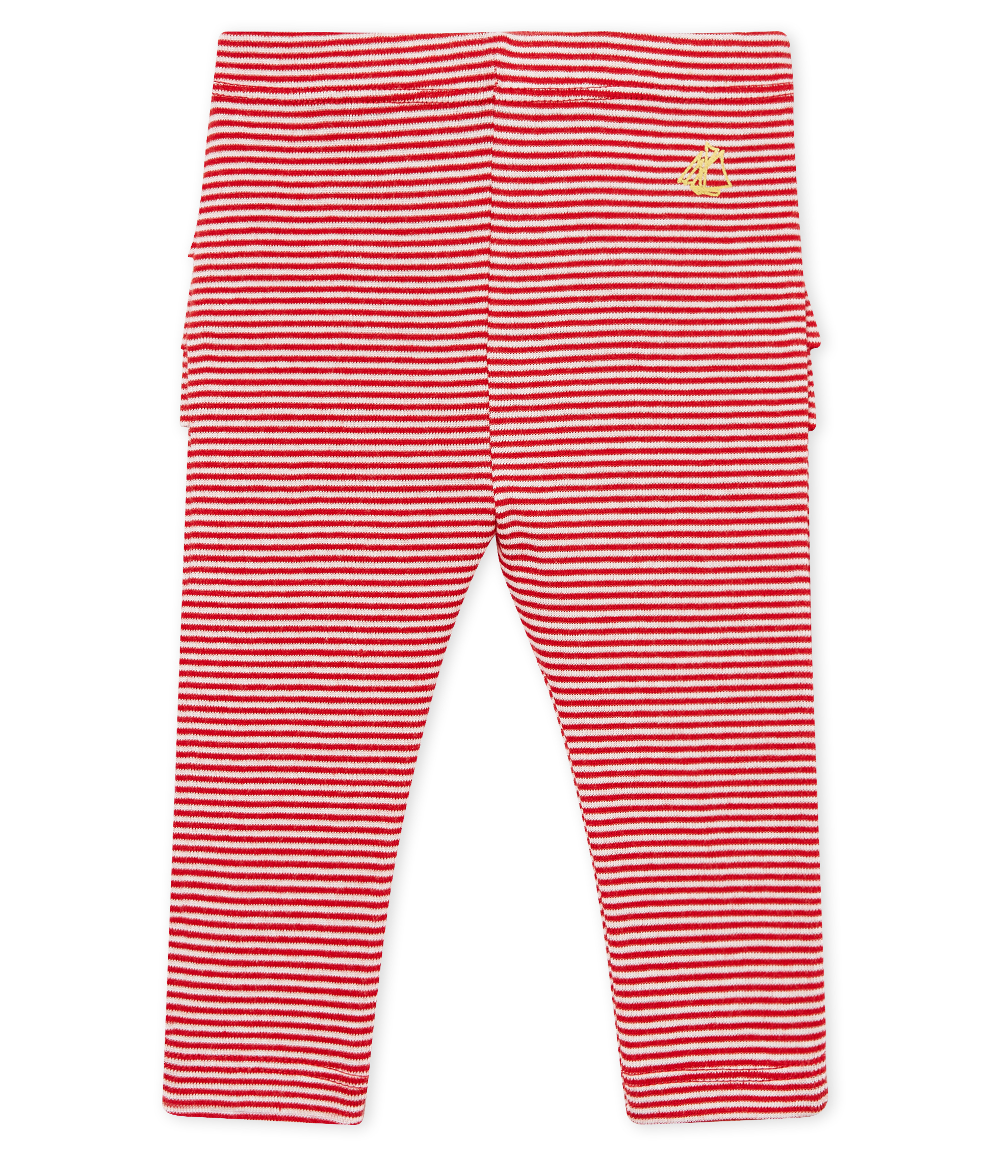 Baby-leggings mit ringelstreifenmuster mädchen