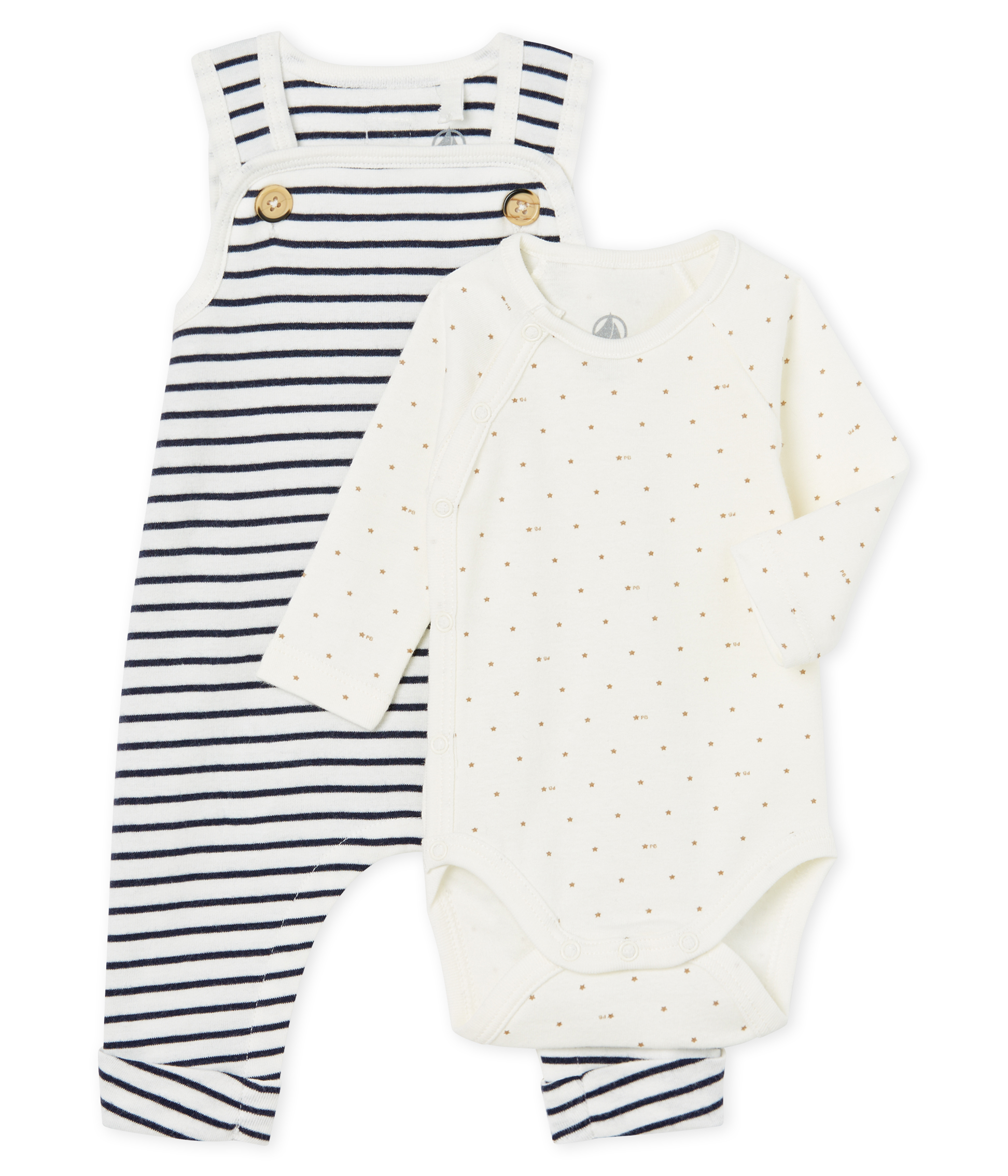 2-teiliges Baby-Set aus Rippstrick für Jungen