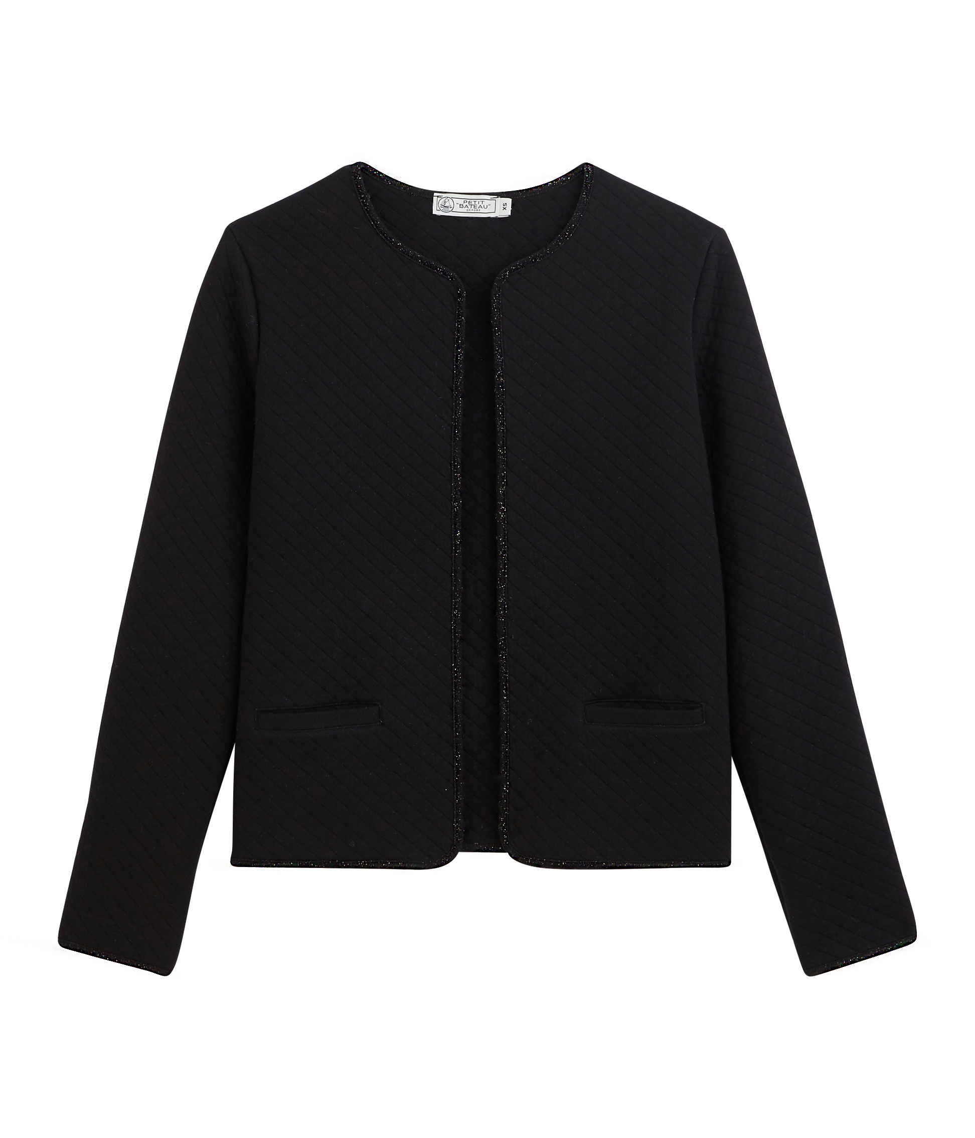 Cardigan-Jacke aus Doppeljersey für Damen