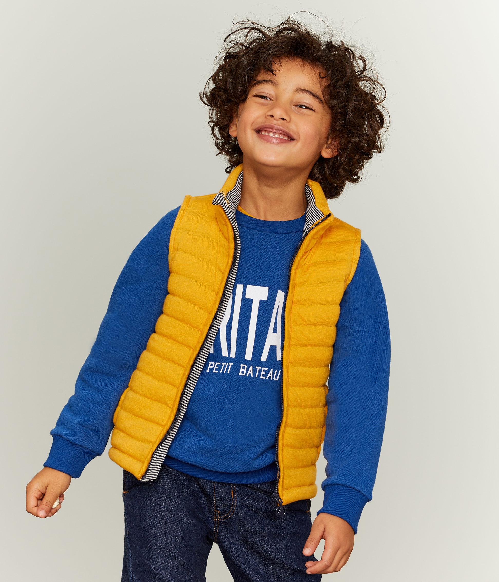 Ärmellose Kinderjacke unisex
