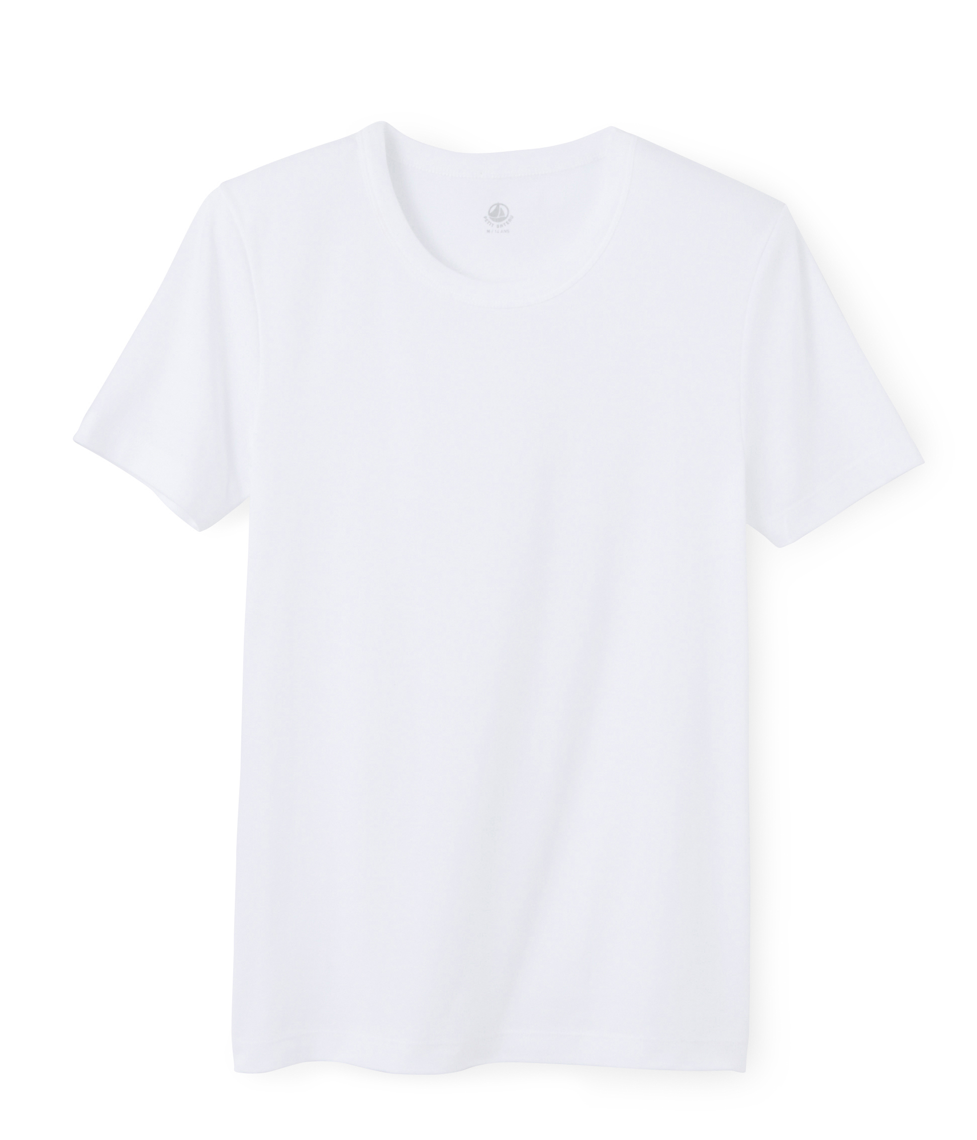 Kurzärmeliges t-shirt rundhalsausschnitt herren