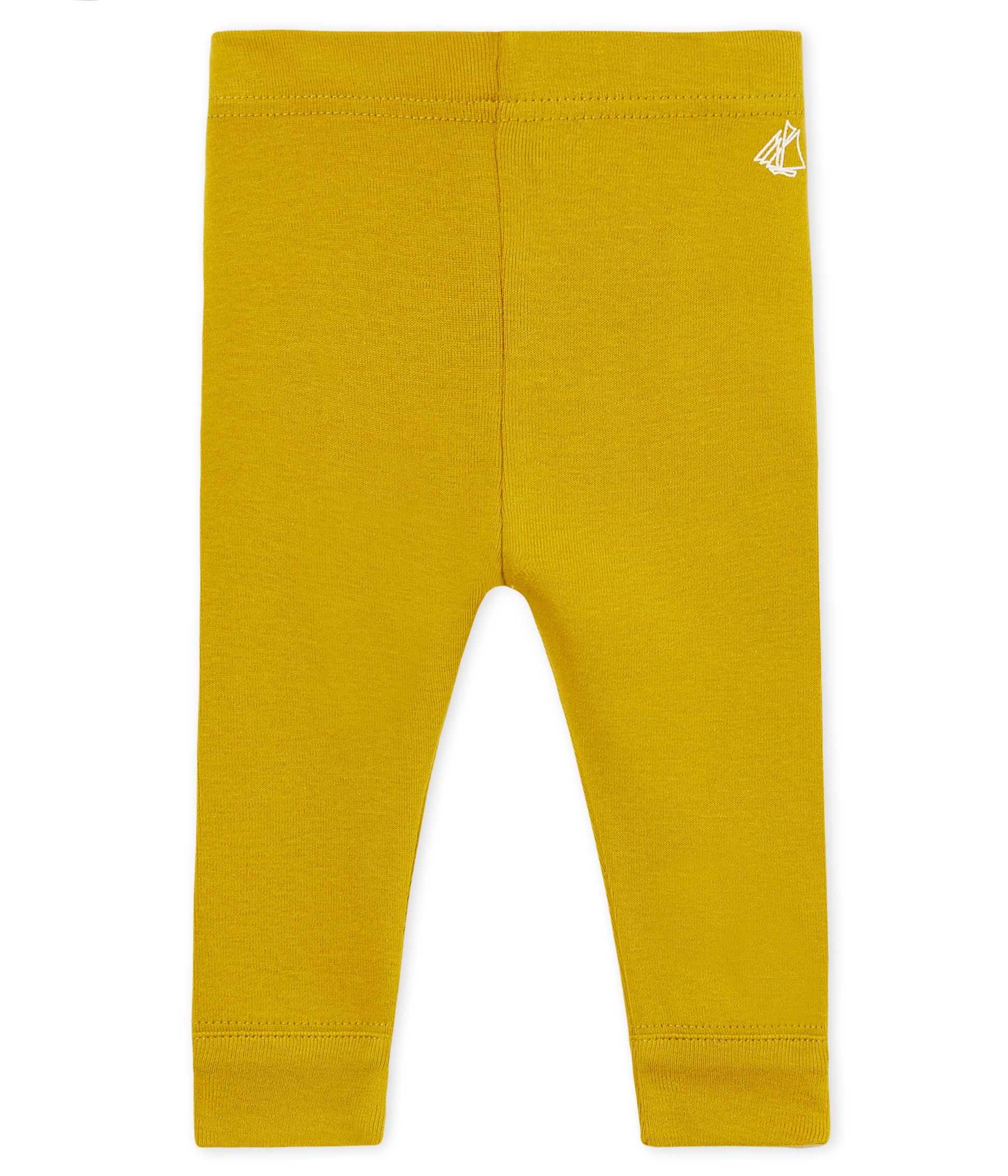 Einfarbige baby-legging mädchen