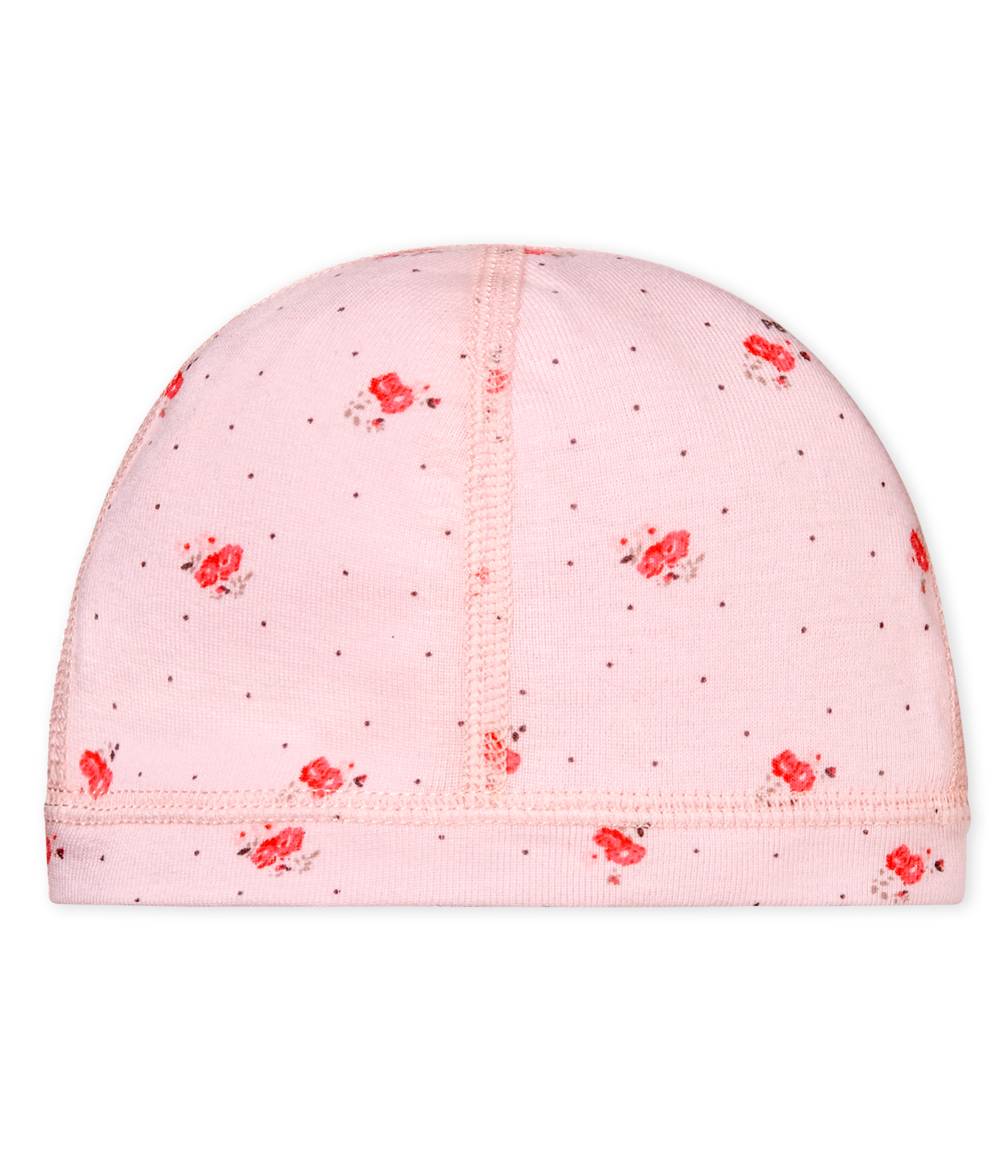Gemusterte baby-mütze für neugeborene unisex