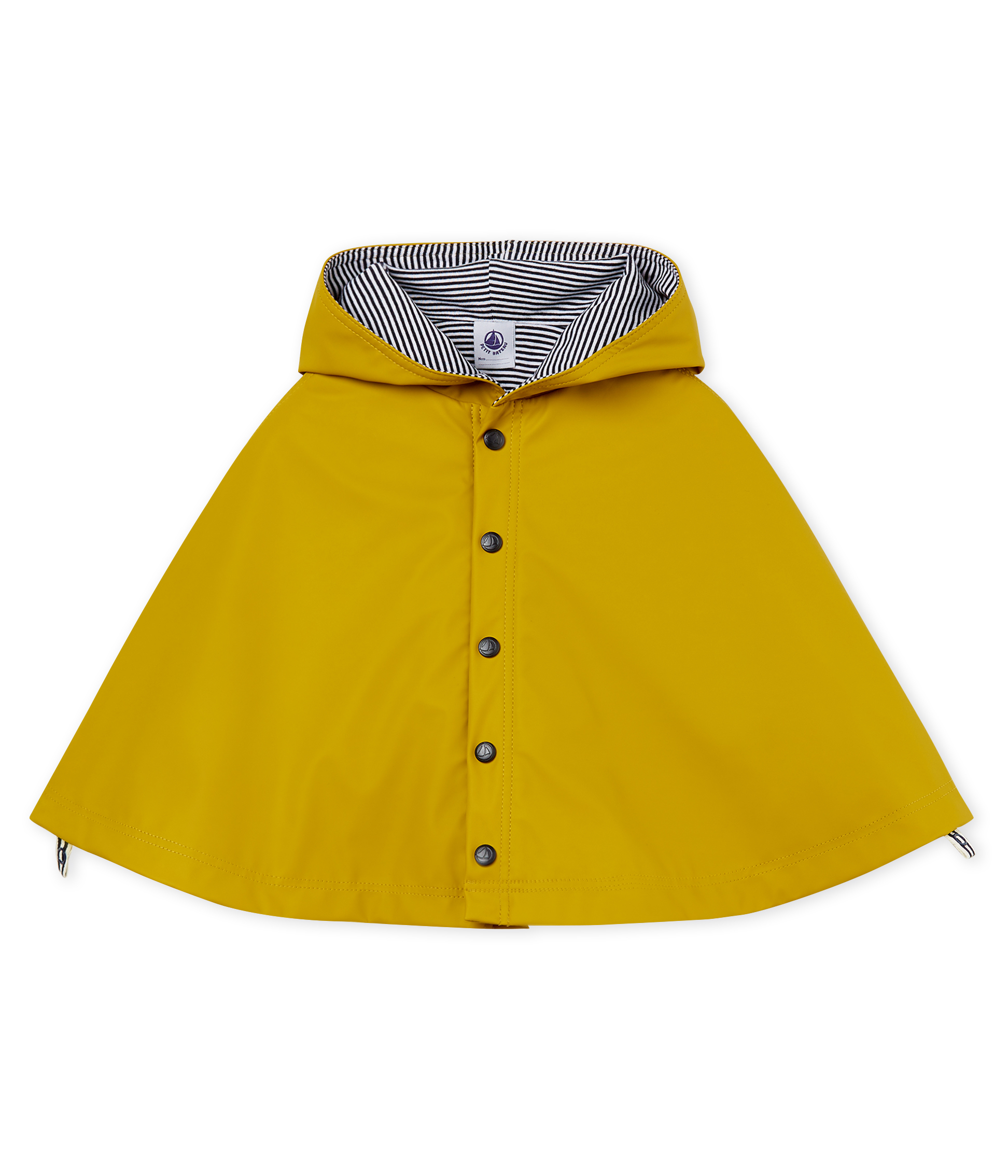 Einfarbiges baby-regencape unisex