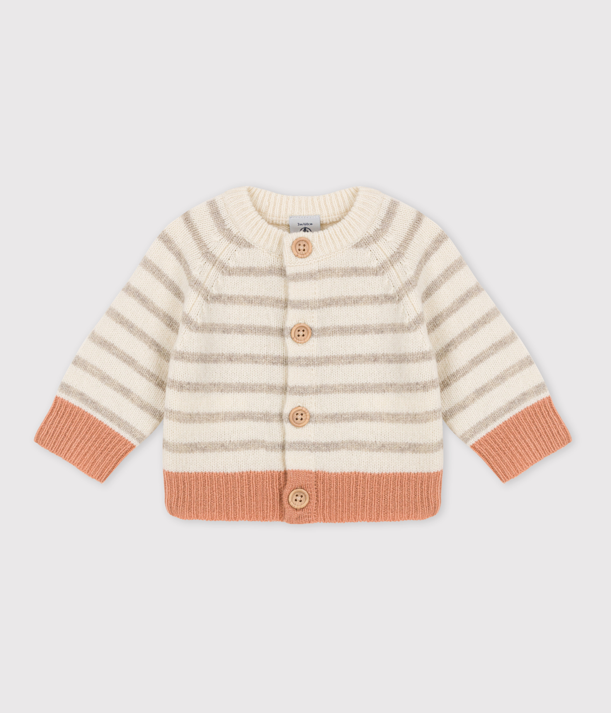 Petit Bateau Unisex Baby Body Langarm - Gestreift Für 1-24 Monate