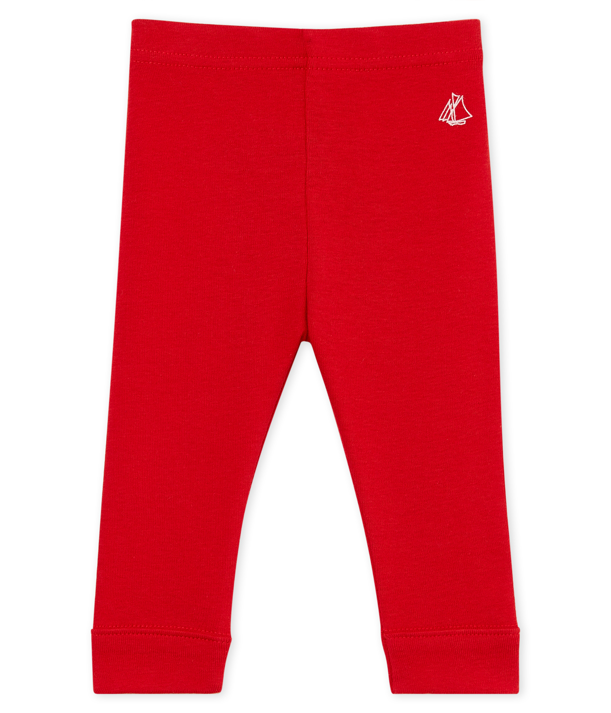 Einfarbige baby-legging mädchen