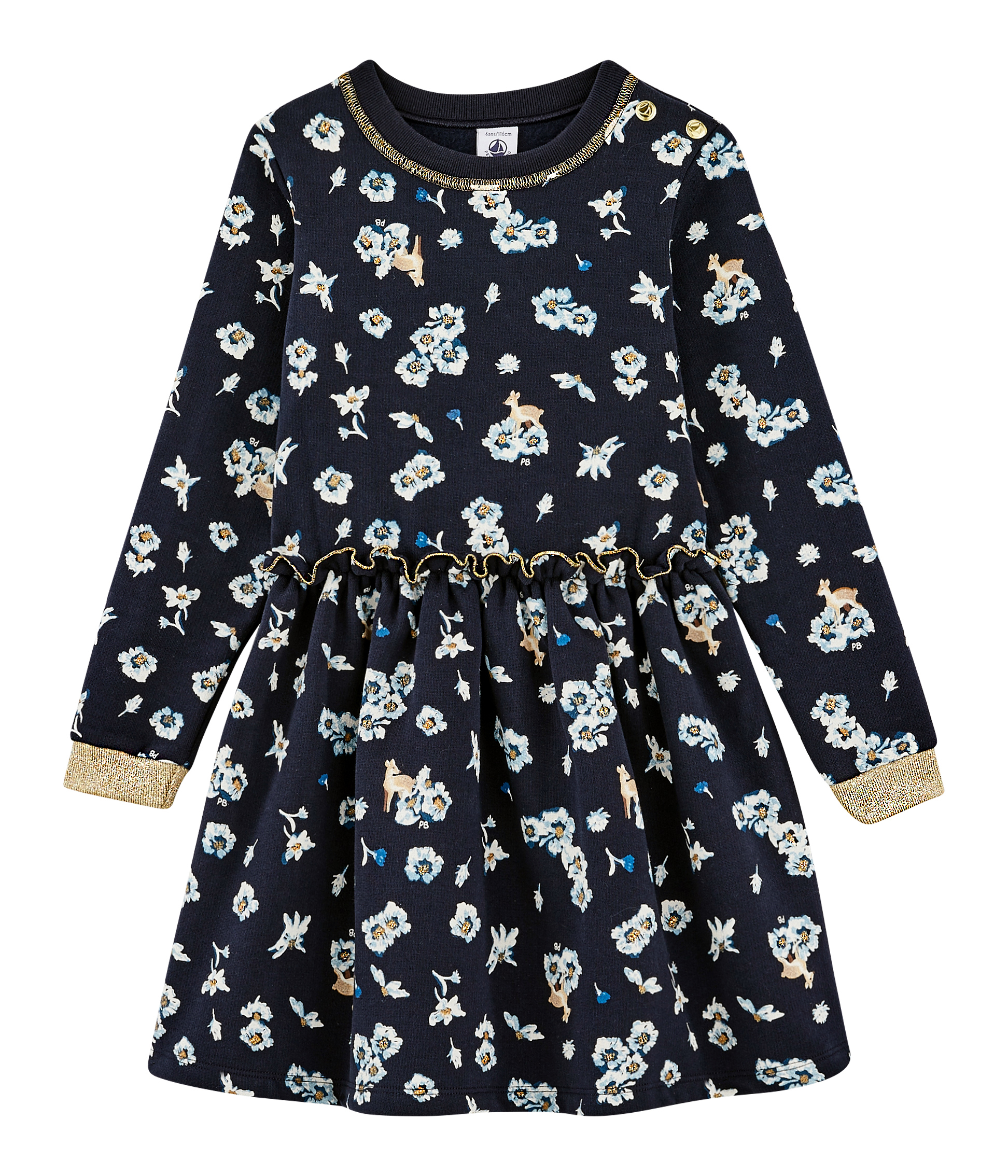 Gemustertes Kleid Mädchen