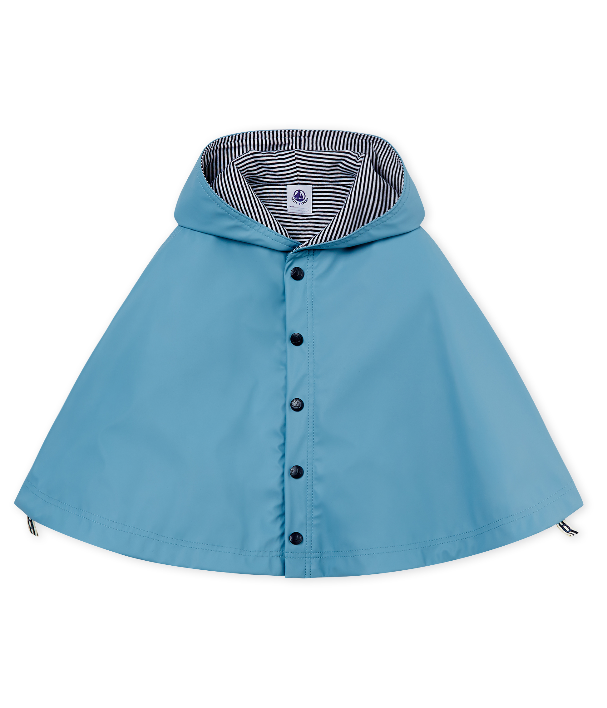 Einfarbiges baby-regencape unisex