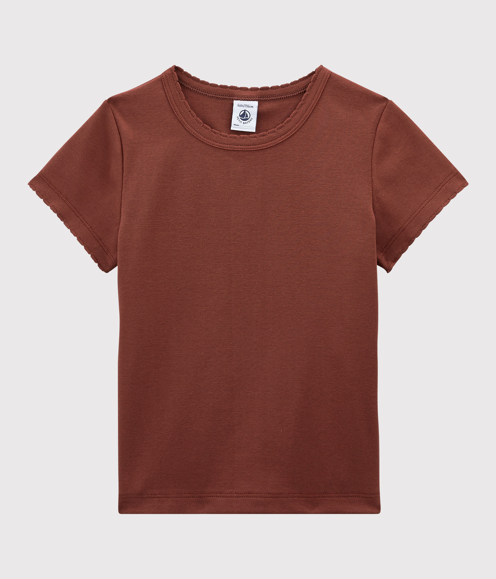 Petit Bateau Mädchen Kurzarm-T-Shirt, 2er Pack – 100% Bio-Baumwolle, Rippenstoff, Nachhaltig & Bequem
