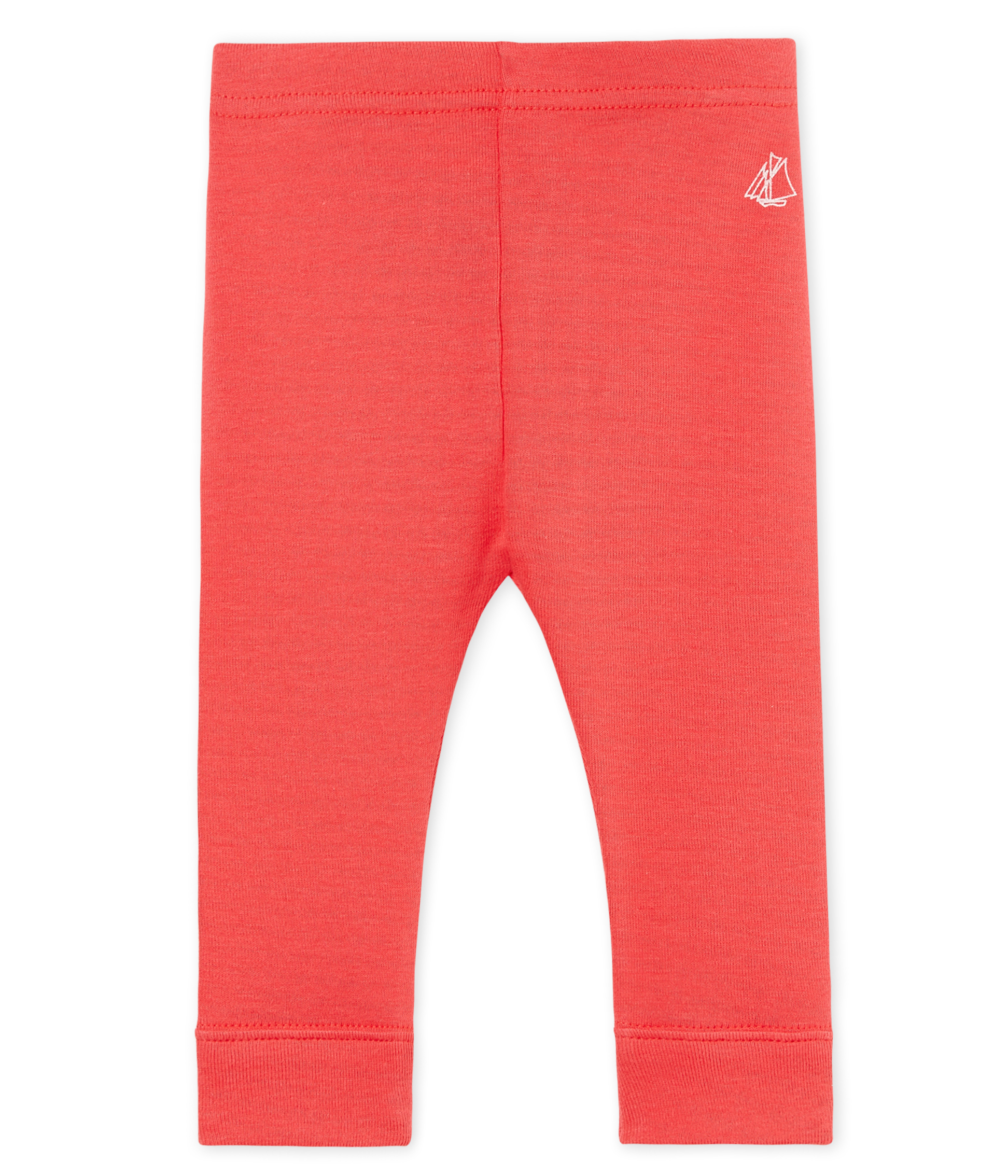 Einfarbige baby-legging mädchen