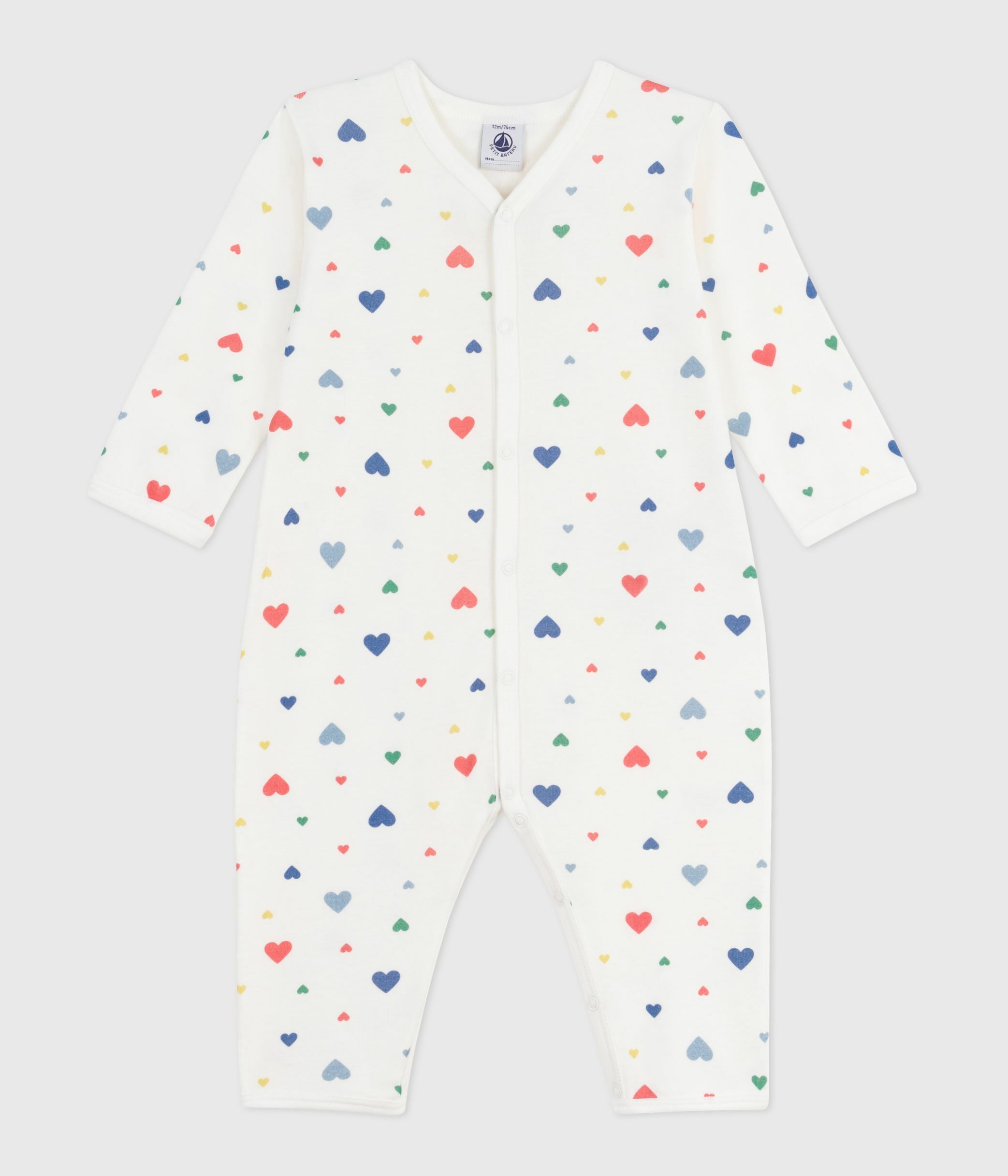 Petit Bateau Baby Schlafanzug - Unisex Ohne Fuß Öko-Tex