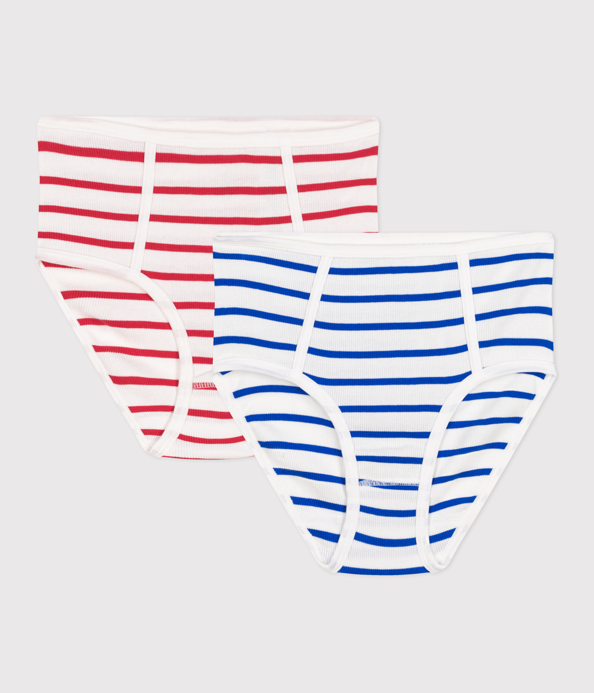 Petit Bateau 3 Slips Für Kinder | Baumwoll-Unterwäsche Mehrfarbig